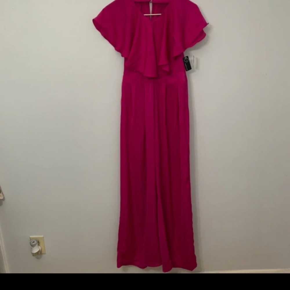 Magenta jumpsuit